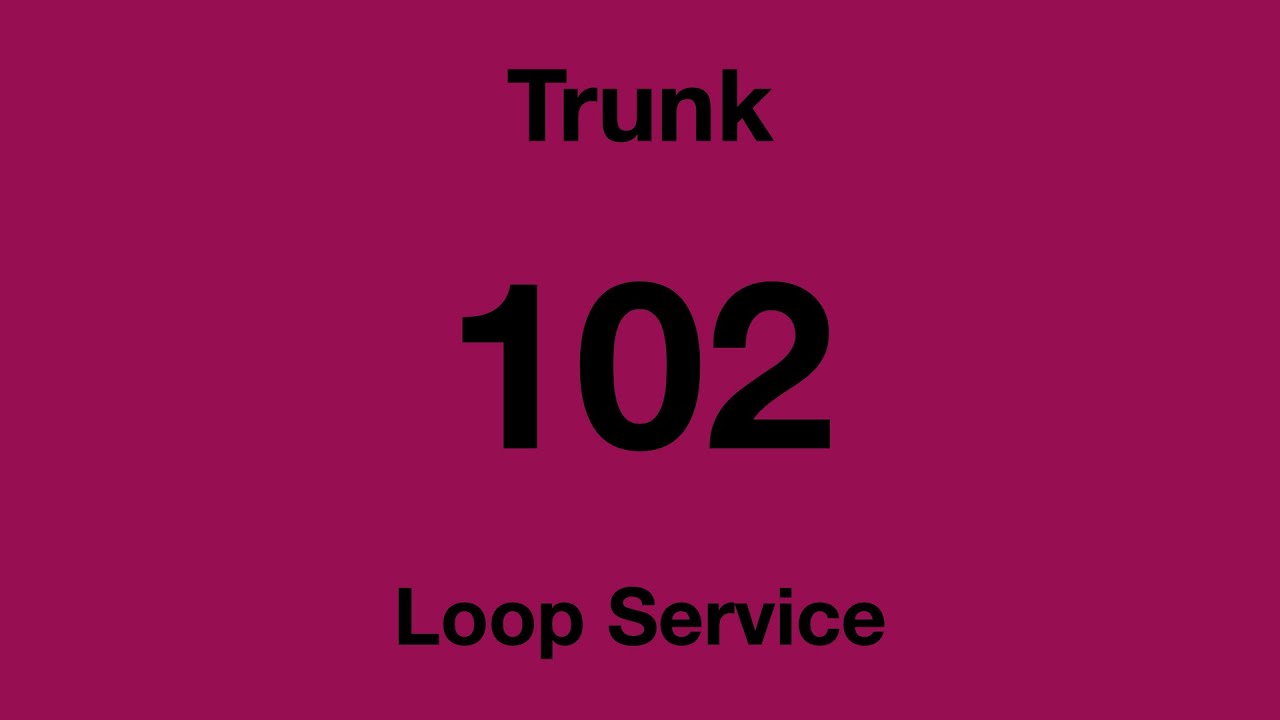 [SBS Transit] Trunk Bus Service 102 Hyperlapse