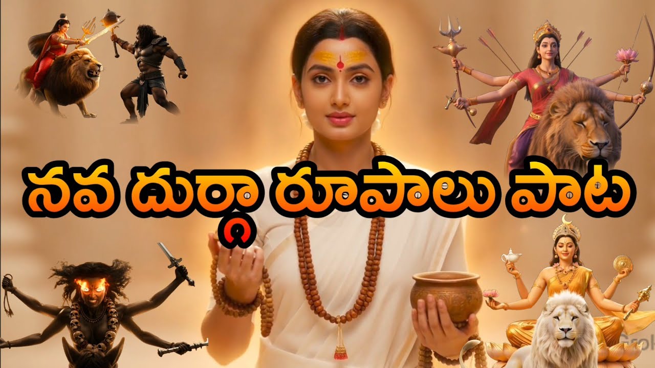 Navadurga 9 Avatar Roop song ll Navdurga Stotra AI Creation ఎలా ఉంది like or comment