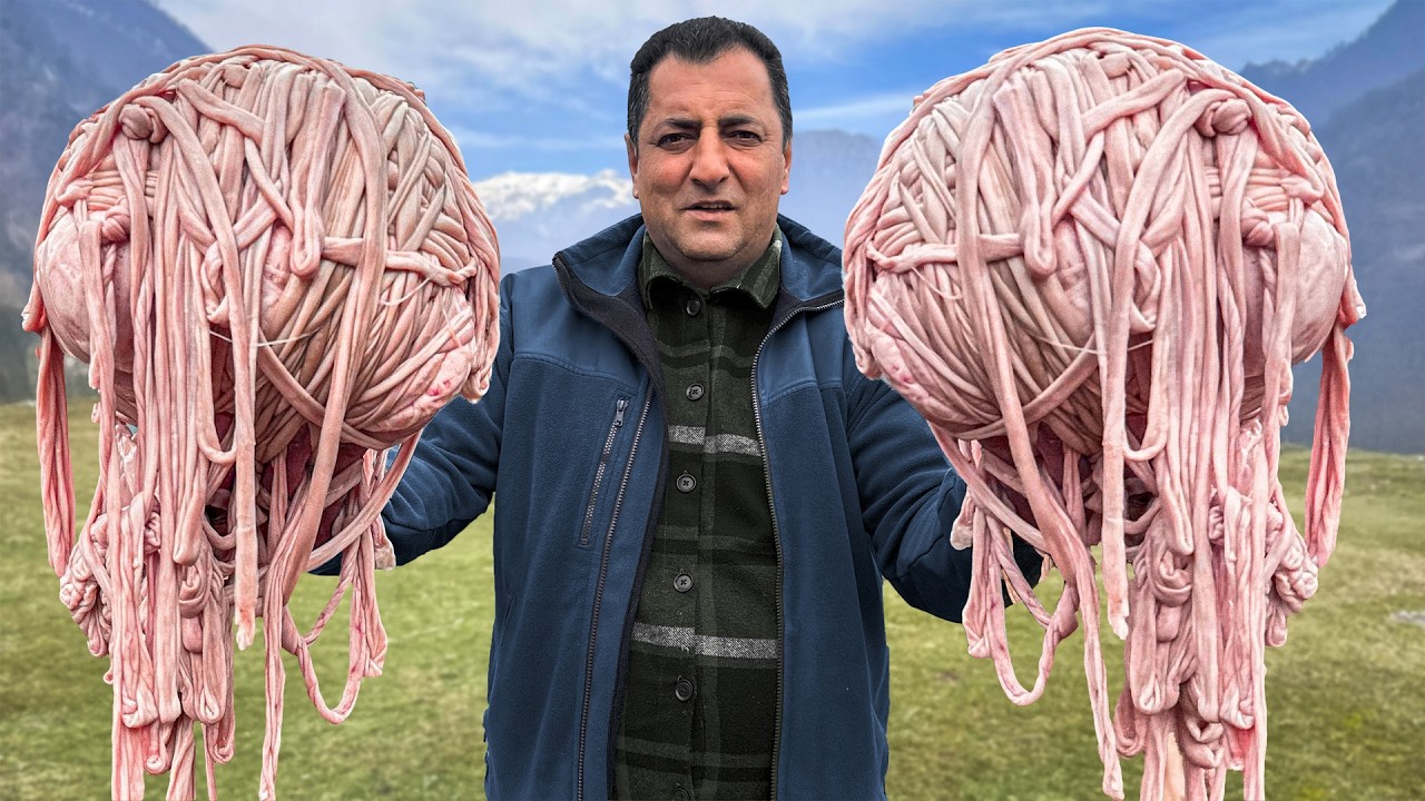 Tandırda Kızarmış Bağırsaktan Çıtır Kokoreç! En Sevdiğim Türk Yemeği