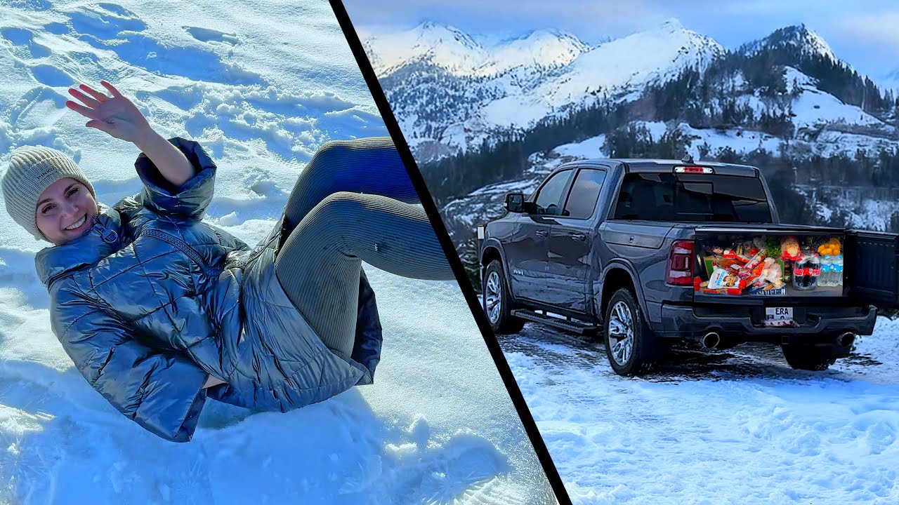 In cautarea zapezii in vacanta cu copiii - Vatra Dornei