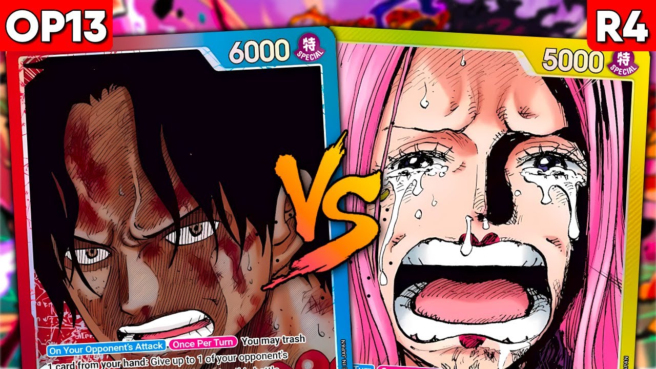 [OP13] UR Ace 🆚 Y Bonney 🏆 Local Tournament - Round 4 | OPTCG