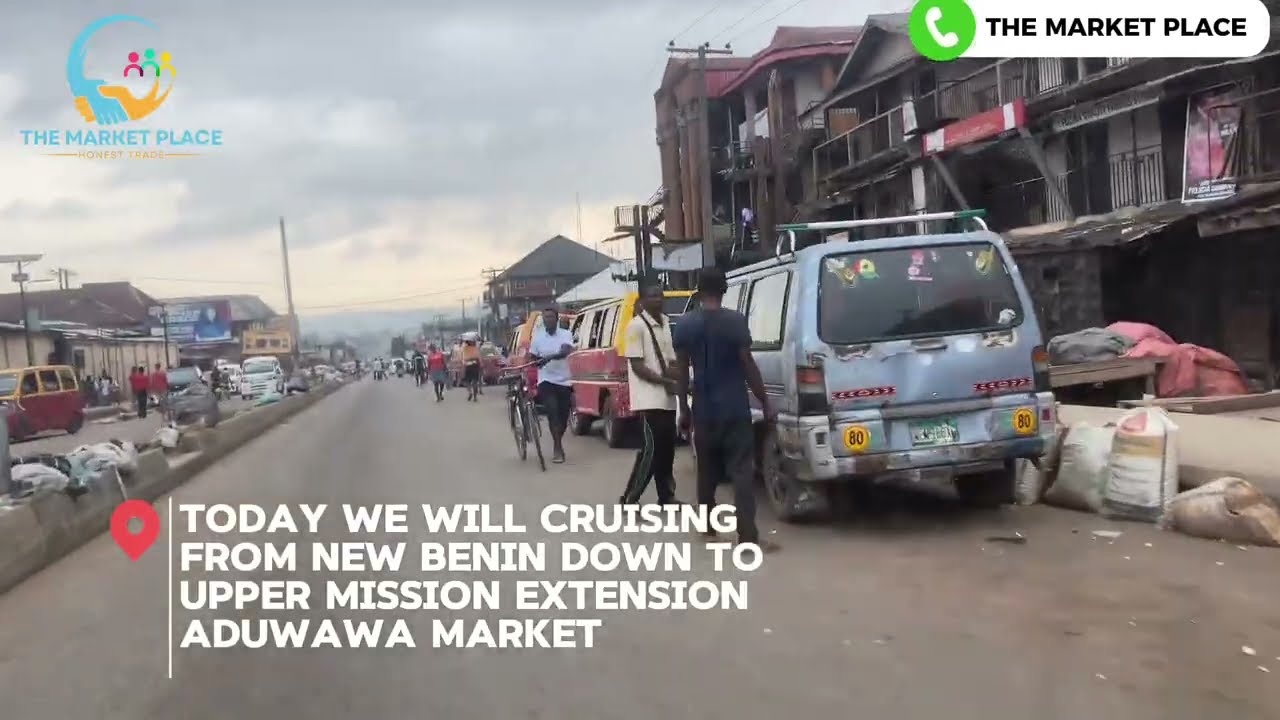 I KNOW IT LONG U SAW THIS AREA IN BENIN CITY DRIVE WIT US FROM NEW BENIN TO UPPER MISSION EXTENSION 