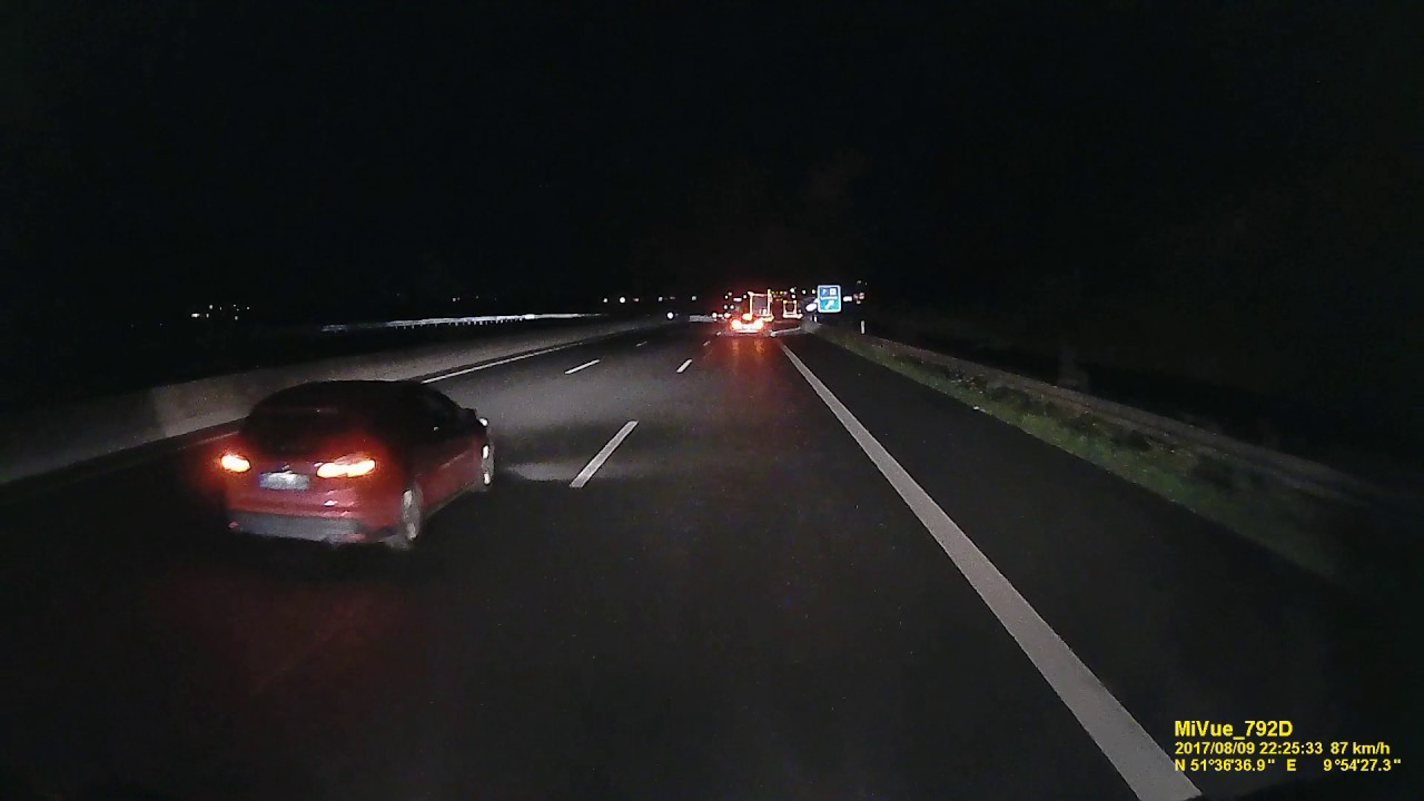 testowe nagranie - Mio MiVue 792 pro - 1080p - 60fps / noc