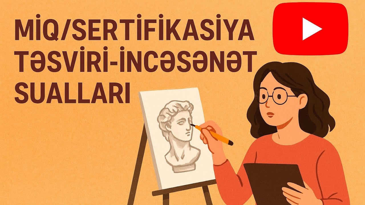 Miq/sertifikasiya təsviri-incəsənət sualları 