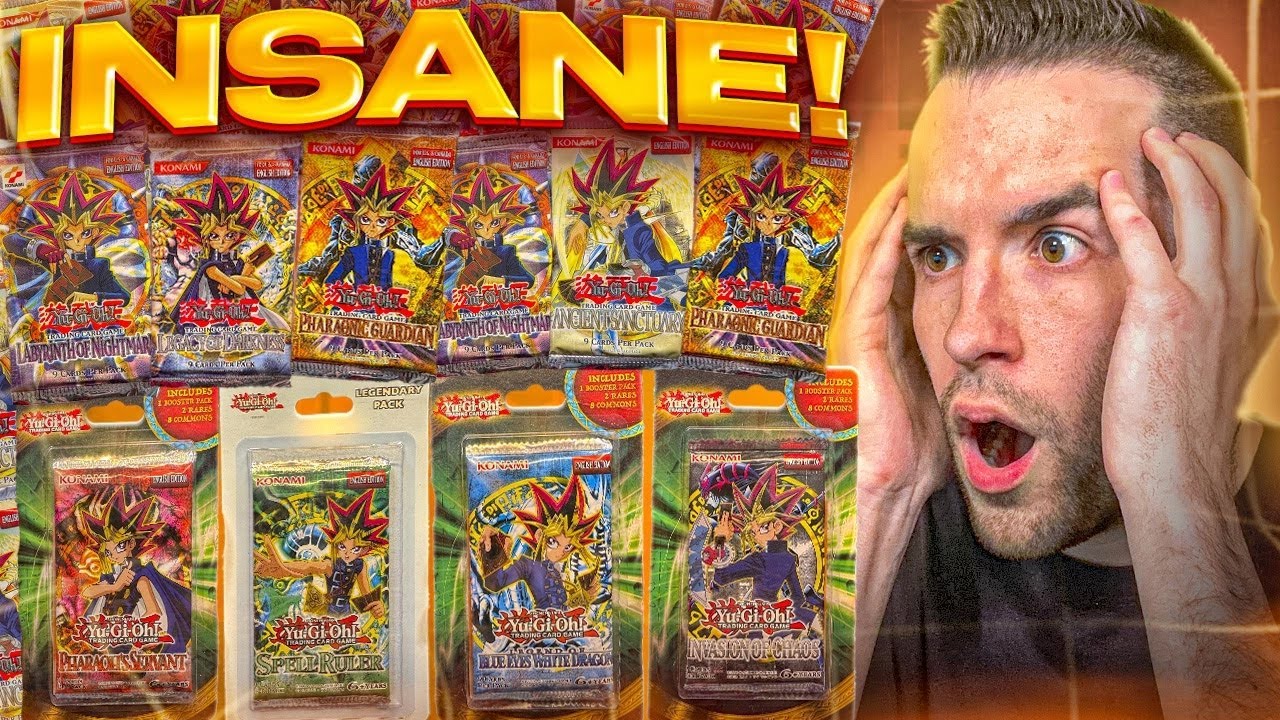 Opening CLASSIC Yugioh Packs From Your Childhood (INSANE PULLS!)