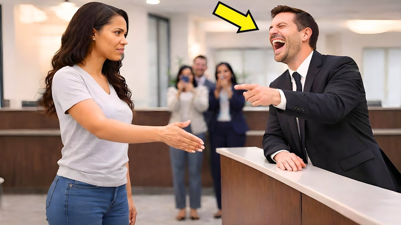 ELE SE RECUSOU A APERTAR A MÃO DA MULHER… MINUTOS DEPOIS DESCOBRIU QUEM ELA ERA