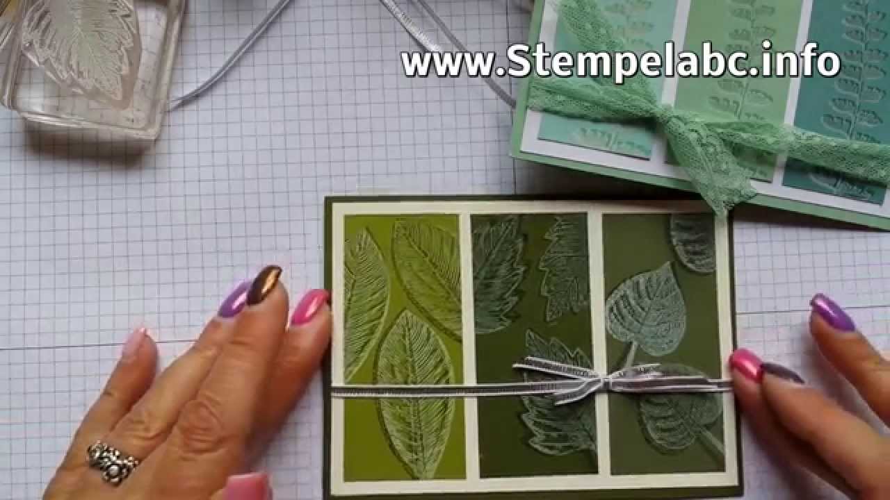 Schatten Stempeln mit Stampin´UP!