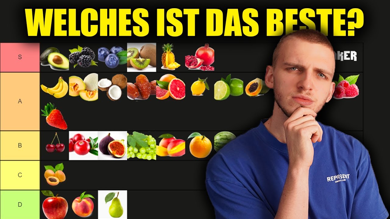 Die Ultimative Obst Tier List (Apfel = Überbewertet)