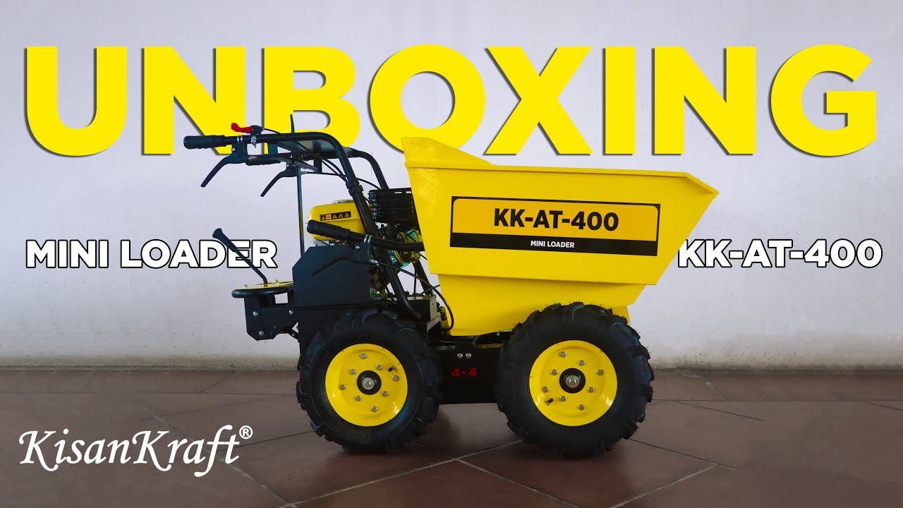 Unboxing | KisanKraft | Mini Loader | KK-AT-400