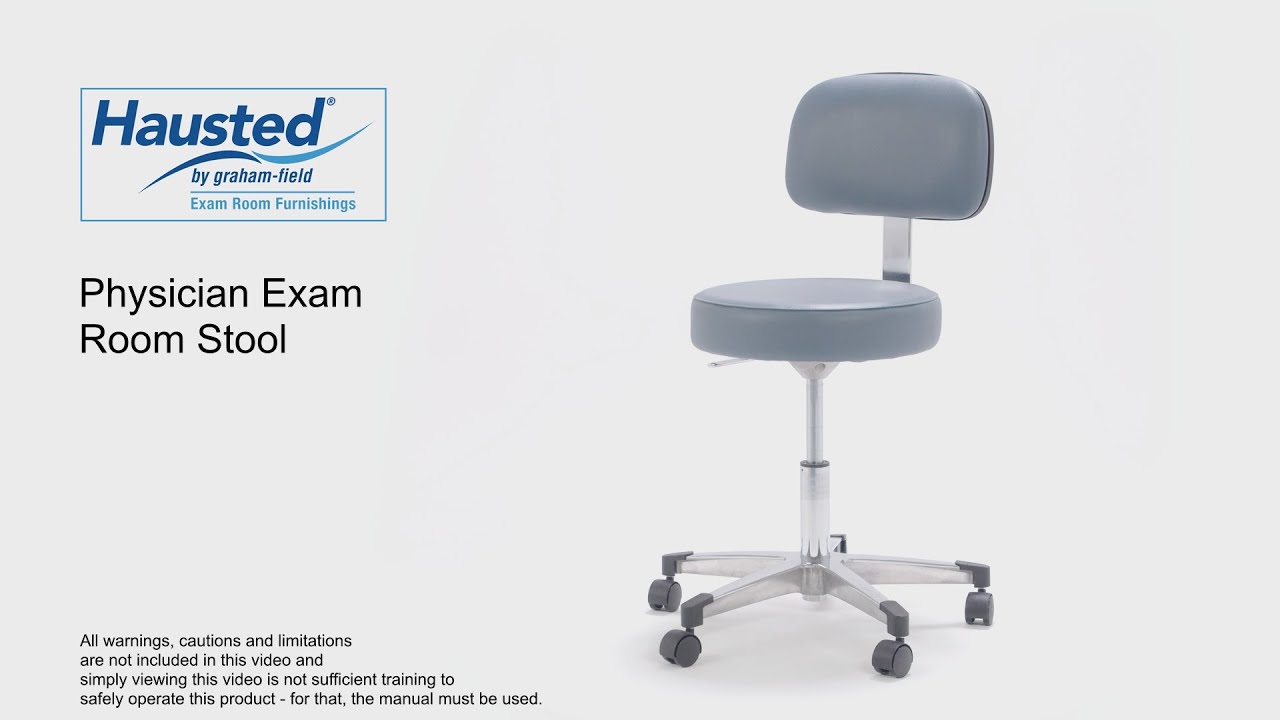 Hausted&reg; Physician Exam Room Stool 9702 Series