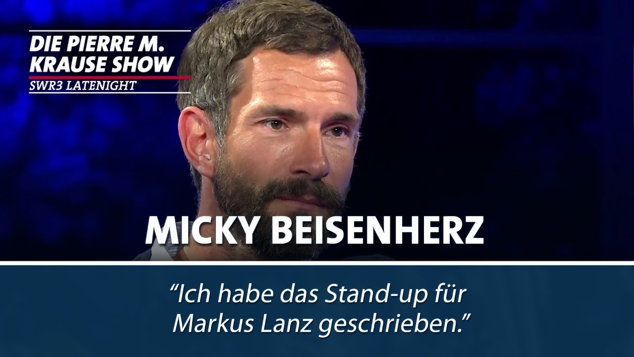 WER SCHRIEB DIE MIESEN GAGS VON MARKUS LANZ? Micky Beisenherz.