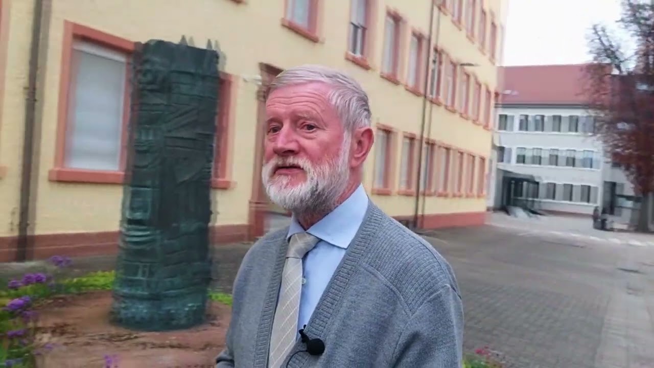 Samotny spacer speyer po Starym Mieście w Spayer