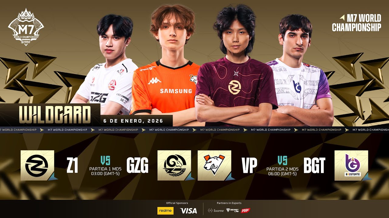 🔴 EN VIVO | WILD CARD – DÍA 4 | M7 World Championship | (ES)