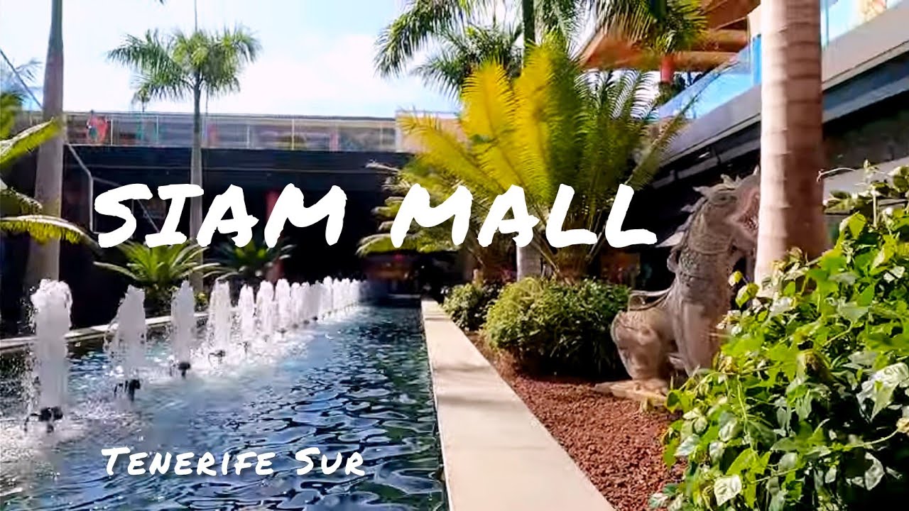 🌍 Tenerife Sur. Walk in Siam Mall. Shopping. Spain. 4K