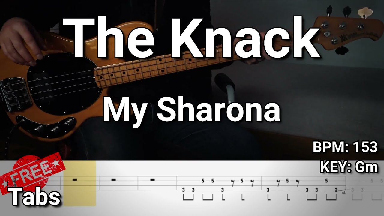 The Knack - My Sharona (Bass Cover) Tabs