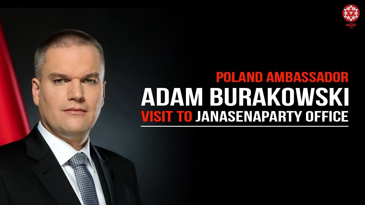LIVE | Poland Ambassador Adam Burakowski Visits JanaSena Party Office | Hyderabad | Pawan Kalyan
