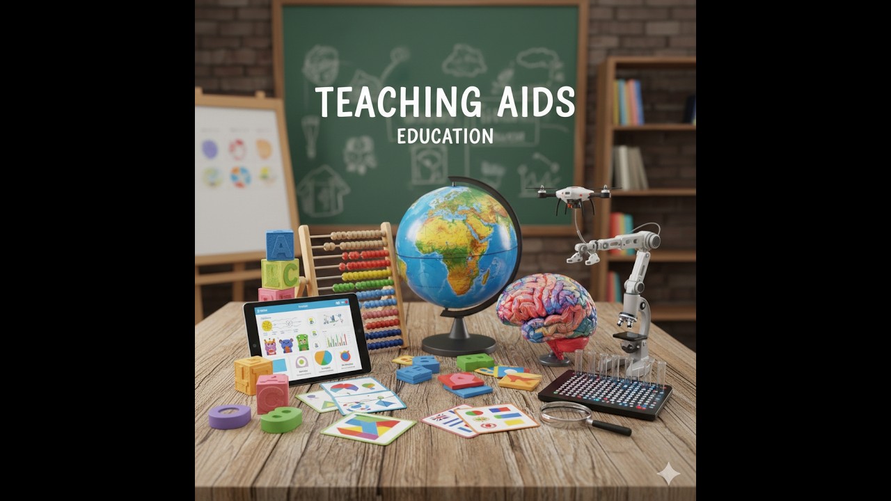 Teaching Aids in Education | Meaning, Types & Importance #education #learning #teaching