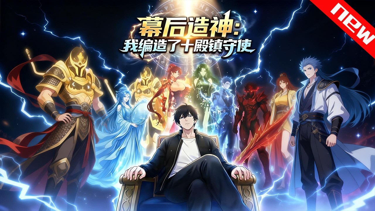💕💕《幕后造神我编造了十殿镇守使》废柴觉醒逆天系统，幕后造神碾压魔神！全球跪求的神秘守护者竟听他号令？#追光动漫社 #穿越 #動漫
