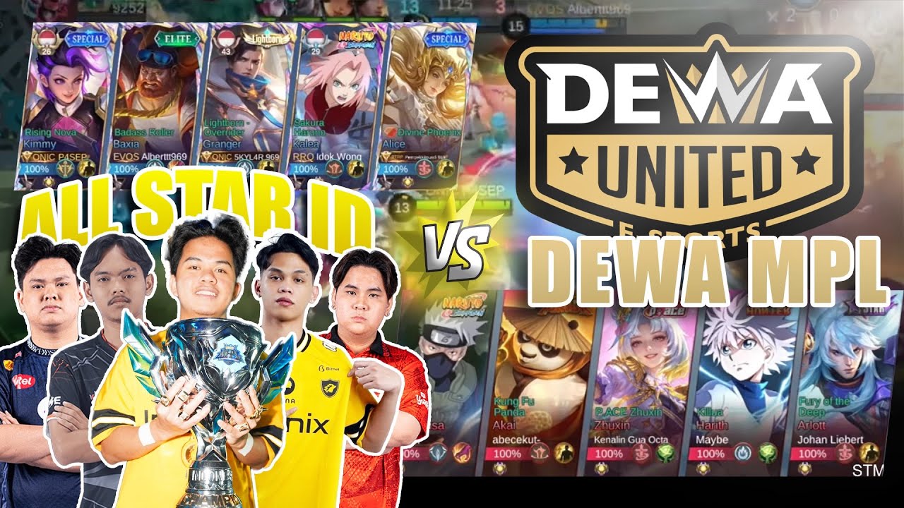 STM / ALL STAR VS DEWA MPL MASUKNYA NAFARI MERUBAH KEADAAN
