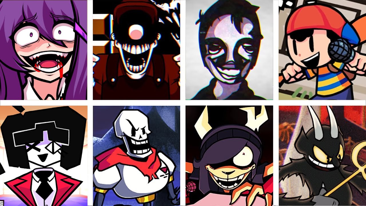 Markov but Every Turn a Different Character Sings 🎶 (FNF Markov but Everyone Sings It)