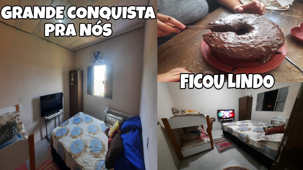 MAIS UMA GRANDE CONQUISTA! NOSSO QUARTO DOS SONHOS ESTÁ PRONTO 🥰