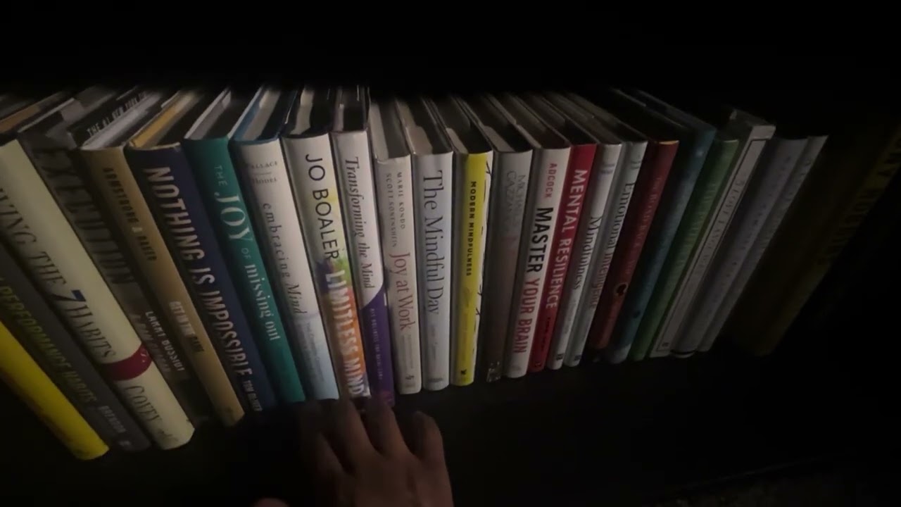 ASMR 10 mins of Scratching the spine of 1 books 