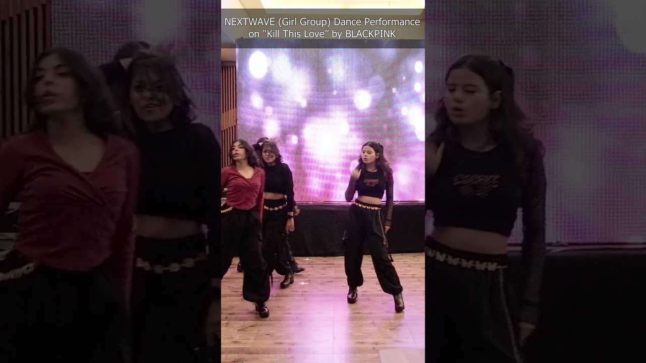 NEXTWAVE 걸그룹 (Girl Group) &ndash; &ldquo;Kill This Love&rdquo; by BLACKPINK | K-pop Delhi Regional 2025 #shorts 6