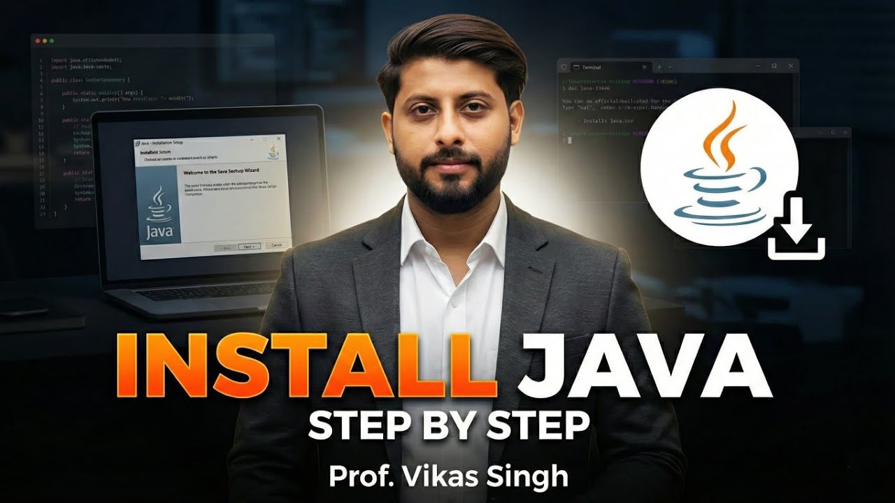 How to Download & Install Java Hindi || by Vikas Singh