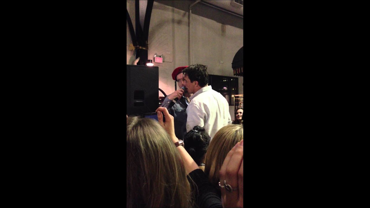 John Barrowman, Gareth David-Lloyd and a Red Baret