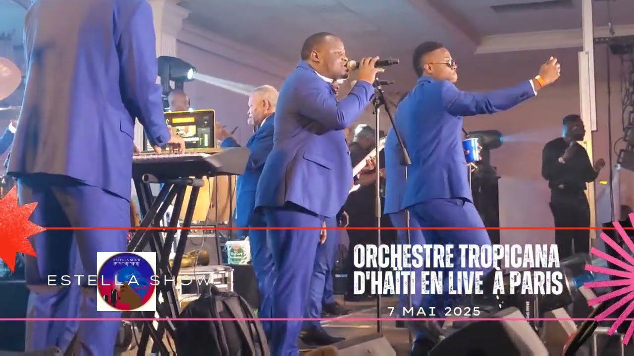 L' Orchestre Tropicana d'Haïti en live à Paris 2025