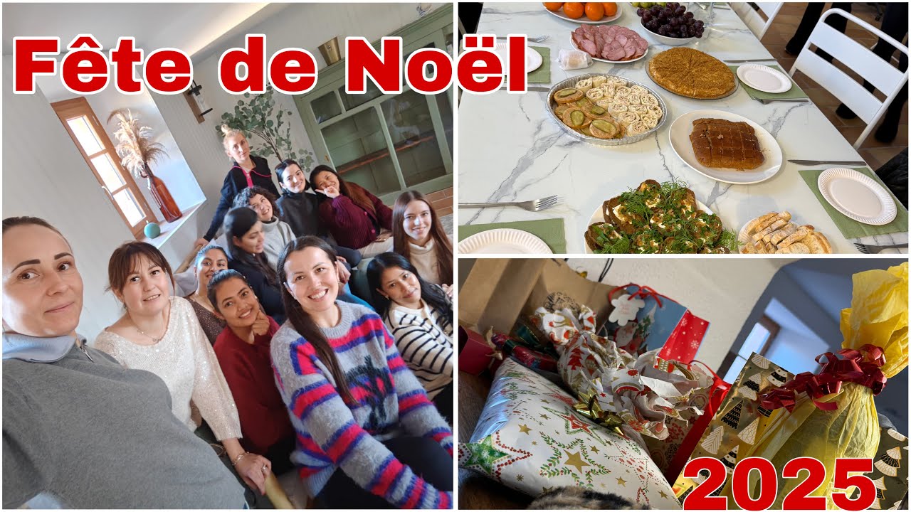 Nos Fetes de Noël 🎅 à la formation de Français || Noël 2025 || Our Christmas 🎄 