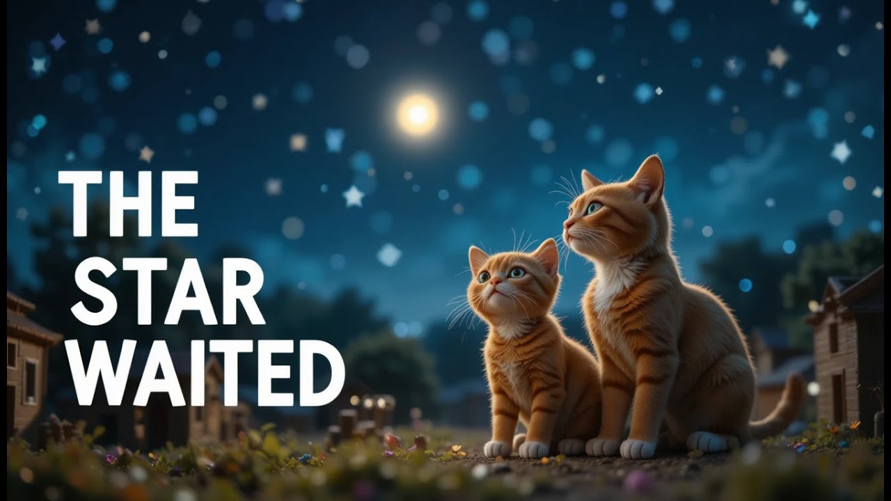 The Star That Waited 🌟🐱 | Emotional Mother Cat & Kitten Story #cat #cutecats #cute #kitten