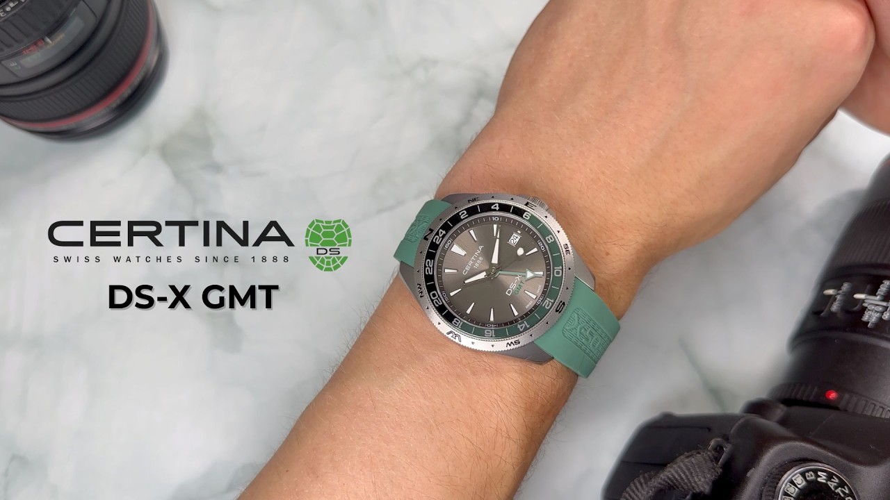 The Toughest Swiss GMT Under €600? Certina DS-X GMT Review (Full Hands-On + Specs)