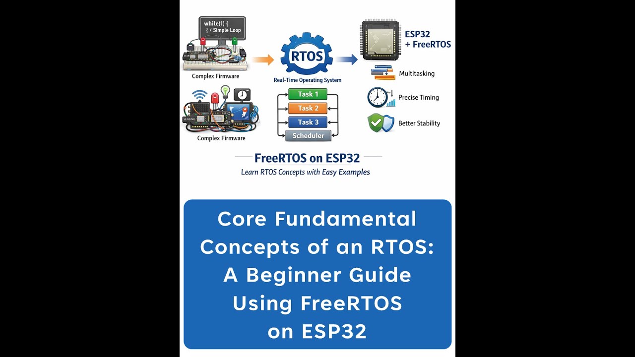 Core Fundamental Concepts of an RTOS   A Beginner Guide Using FreeRTOS on ESP32
