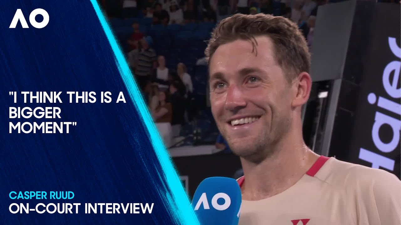 Casper Ruud On-Court Interview | Australian Open 2025 First Round