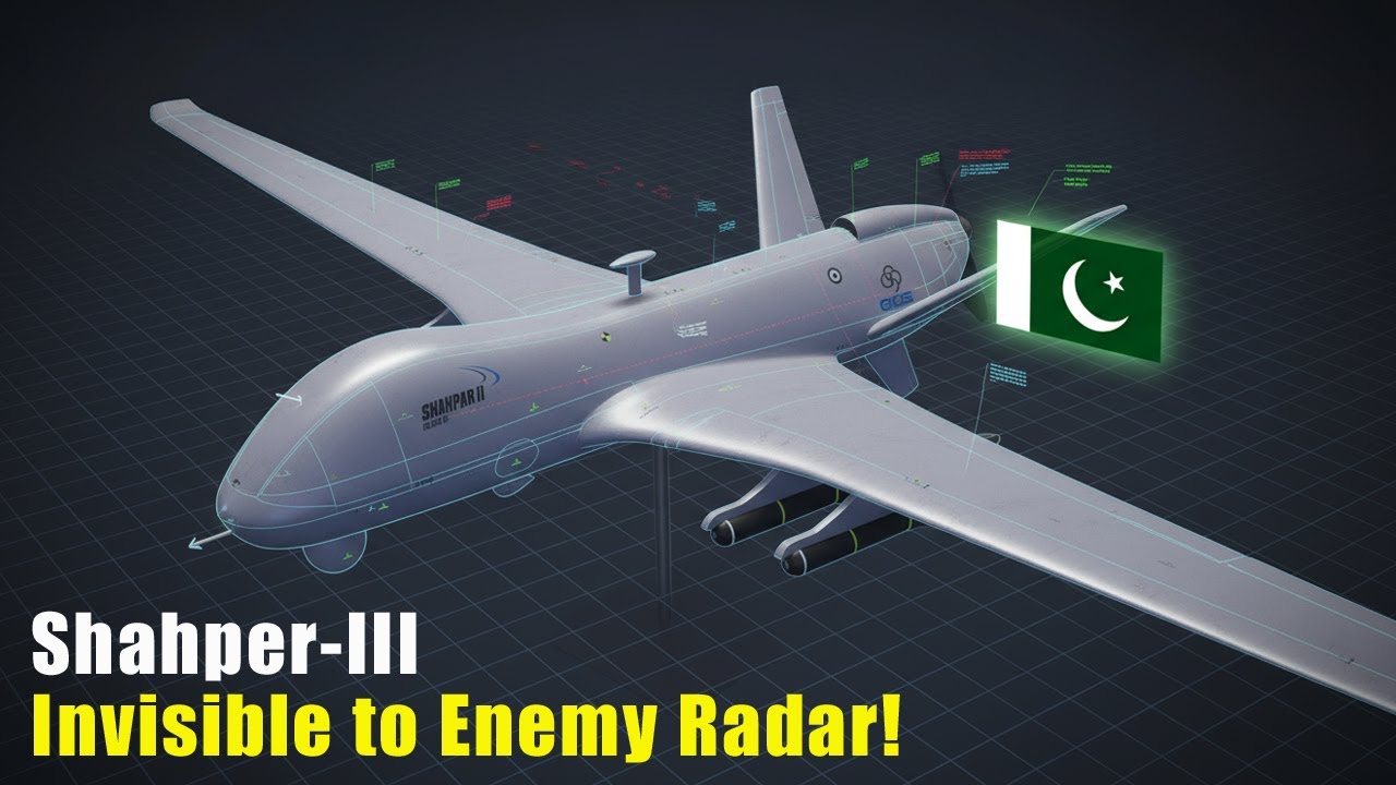 Shahpar III Drone &ndash; Pakistan&rsquo;s Answer to Turkish & Chinese UCAVs!