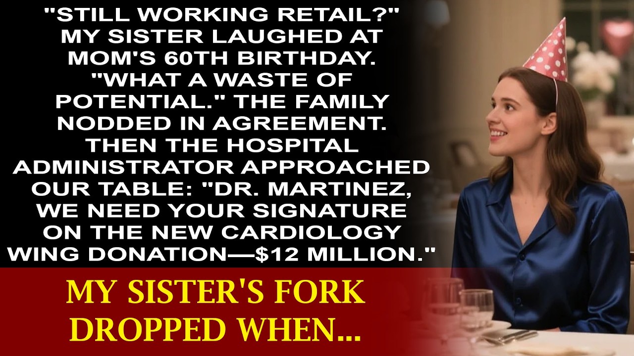 My Sister Mocked Me As A Dropout At Mom’s Birthday—Then The Hospital Board Arrived