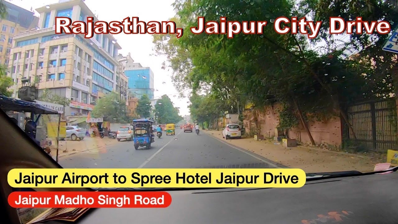 Jaipur City Drive | Jaipur Airport to Spree Hotel Jaipur Drive | Road Videos