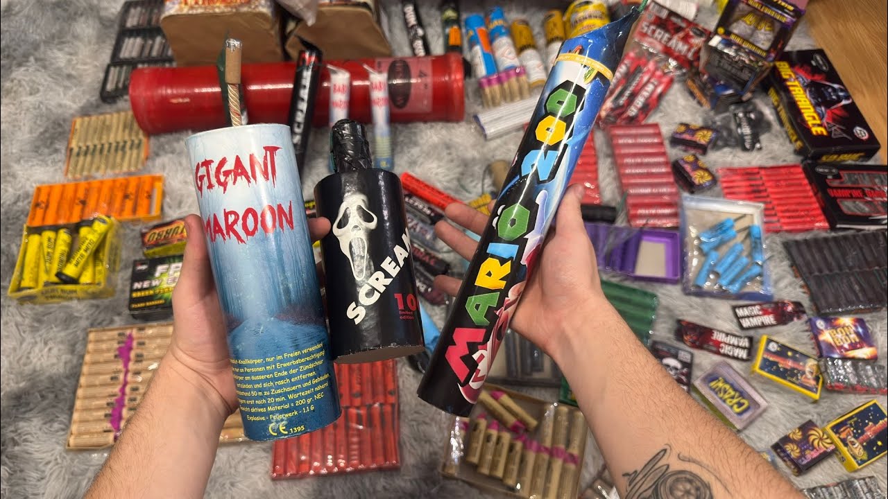 SUPER COLECTIE DE PETARDE SI ARTIFICII 2025-2026 🇹🇩 vuurwerk collection 