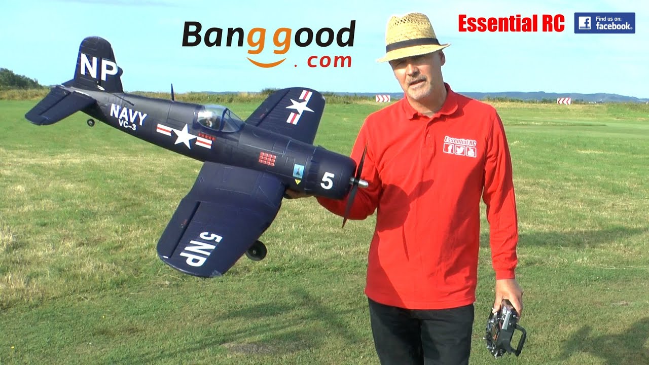 BIG SCALE RC Dynam F4U Corsair (Banggood.COM): ESSENTIAL RC FLIGHT TEST
