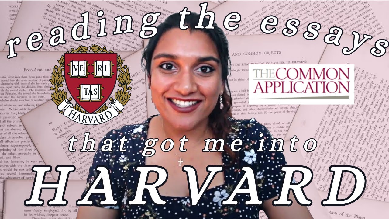 Reading The Essays That Got Me Into Harvard