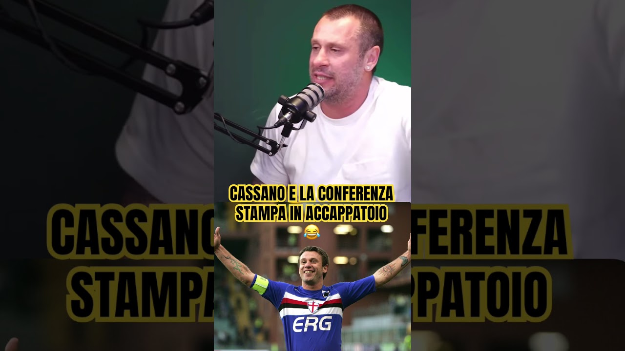 CASSANO SAMP IN ACCAPPATOIO #calcio #seriea #cassano #sampdoria