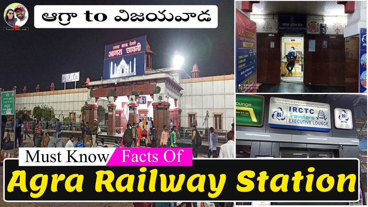 North India Budget Tour | Information About Agra Railway Station | In Telugu | Travel with suji |