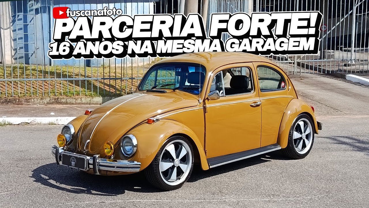 PARCERIA FORTE! FUSCA 1976 HÁ 16 ANOS NA MESMA GARAGEM | 1600cc INJETADO - Fusca na Foto