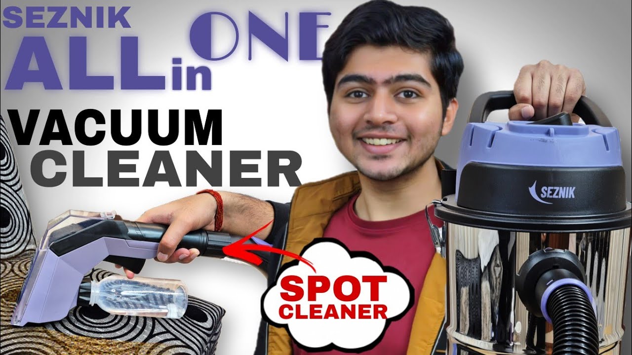 Seznik All in One Wet and Dry Vacuum Cleaner with Spot Cleaner | Universal Mopping Vacuum Cleaner