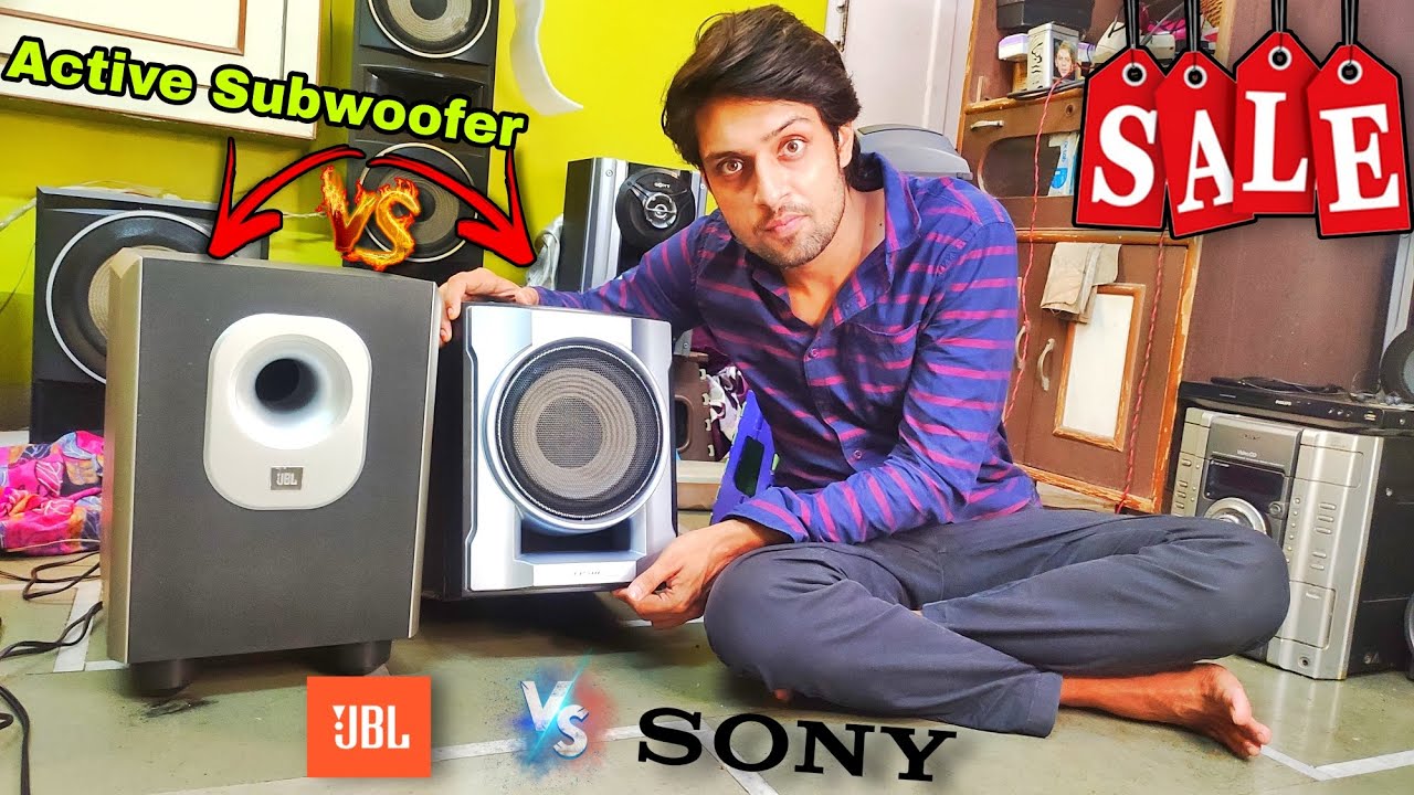 Active Subwoofer JBL & Sony 8
