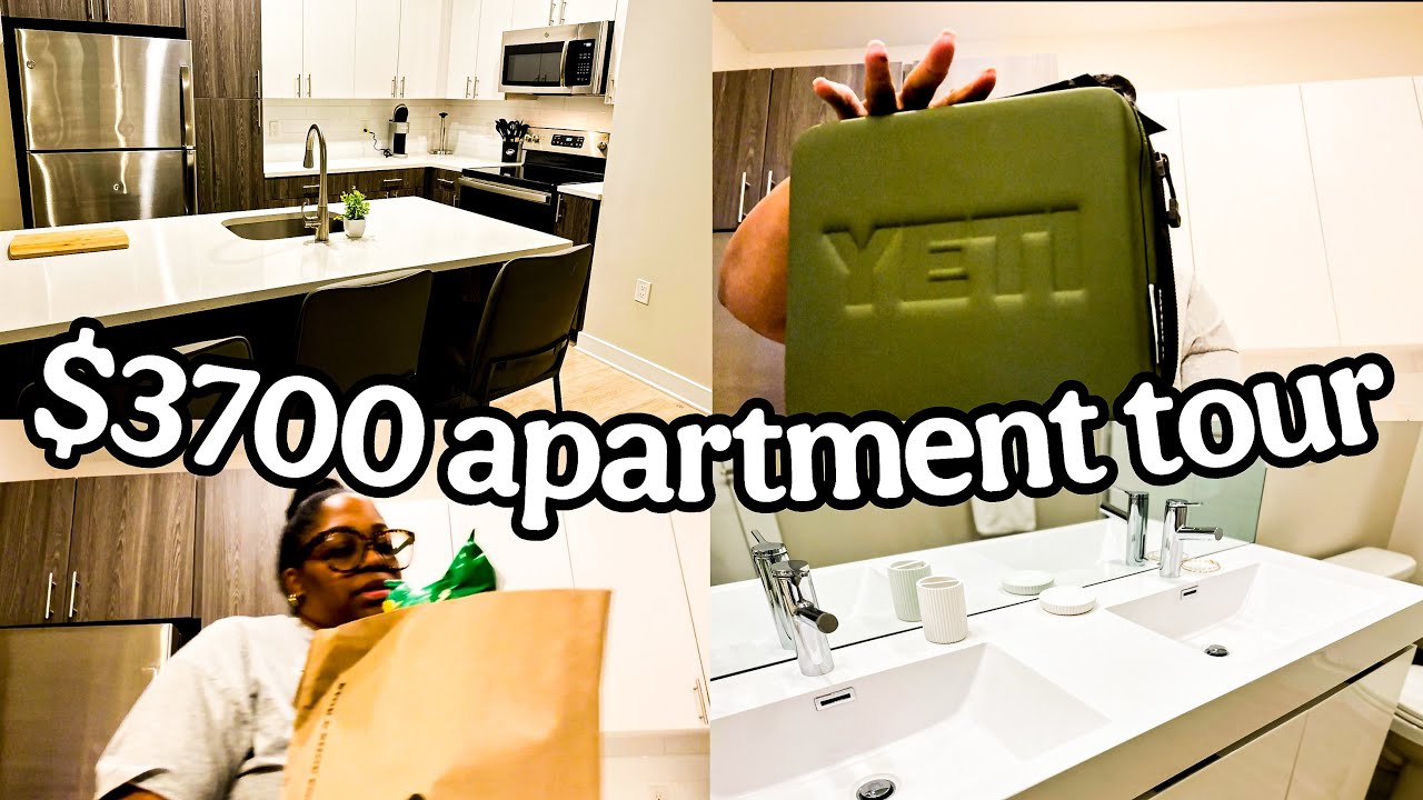 $3700 Connecticut apartment tour, new Yeti lunch box + $150 stop & shop grocery haul