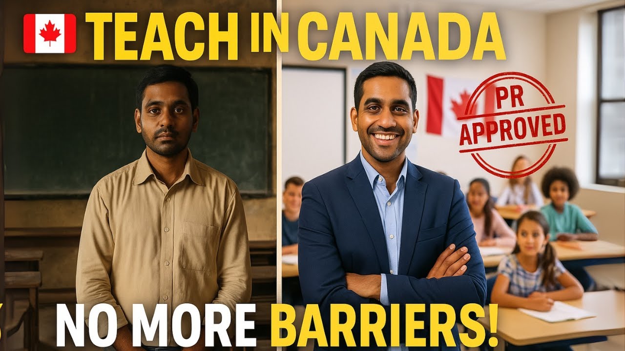 New Canada PR Pathway for International Teachers | Teach in Canada Without Hassle!