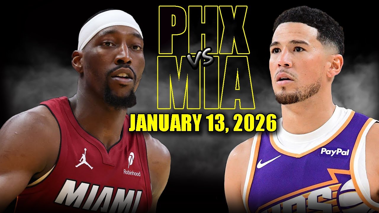 Phoenix Suns vs Miami Heat Full Game Highlights &ndash; January 13, 2026 | NBA Season