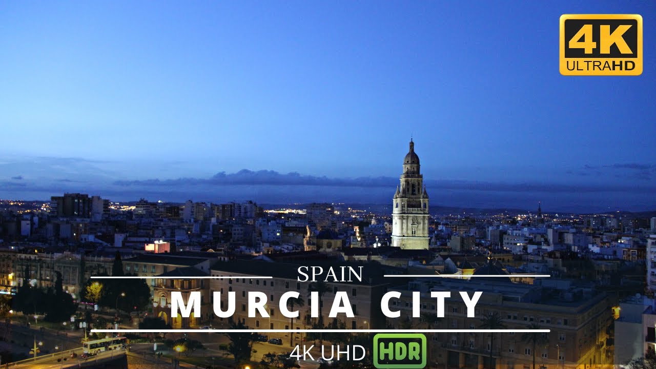 Murcia City, Spain 4K Drone Footage | Downtown Murcia 4K Aerial View | Costa Calida Murcia  #Murcia